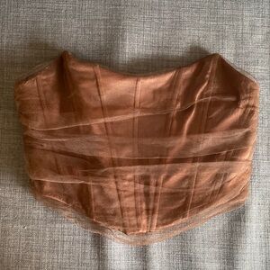Zara Brown Corset